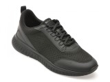 Pantofi sport BOSS negri, 6509, din material textil