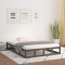 vidaXL Cadru de pat King Size, 150x200 cm, gri, lemn masiv 820803