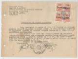 Romania, Sfatul Popular al comunei, Certificat de stare materiala (II), Berghia, 1952