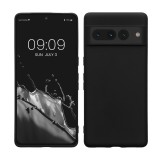 Husa kwmobile pentru Google Pixel 7 Pro, Silicon, Negru, 59400.01, Carcasa