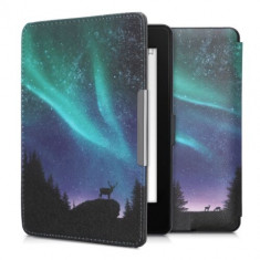 Husa pentru Kindle Paperwhite 7, Piele ecologica, Multicolor, 45569.26