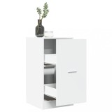Gossi dulap de farmacie, alb, 40x41x77,5 cm, lemn prelucrat