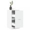 Gossi dulap de farmacie, alb, 40x41x77,5 cm, lemn prelucrat