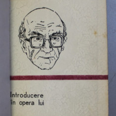 INTRODUCERE IN OPERA LUI MIRCEA ELIADE de ION LOTREANU , 1980