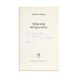 Marin Preda, Marele singuratic, 1972, cu dedicație pentru Petru Vintilă