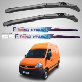 Cumpara ieftin Ștergătoare Renault Master Furgon L2H3 (2006&ndash;2010) Hibrid | Set față &ndash; TeamCar&reg;