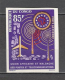 Congo (Brazzaville).1963 Uniunea PTT Africa si Madagascar nedantelate SC.589, Nestampilat