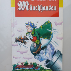 Munchhausen, Gottfried August Burger, 2002, 130 pag, stare f buna