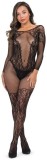 Bodystocking Fifty Shades of Grey Sexy - Negru