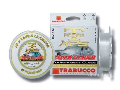 FIR TRABUCCO TF XPS TAPER LEADER 0.20-0.57mm, 10x15m/150m 32.5 kg foto