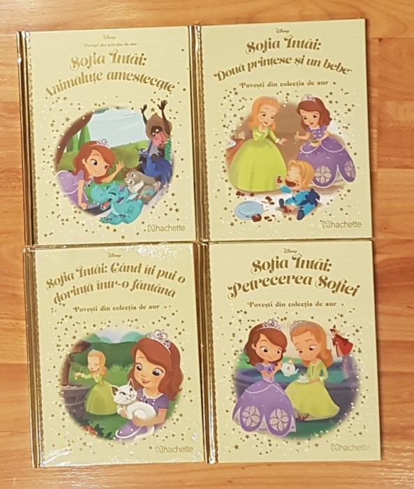 Set 4 carti din seria Sofia Intai. Povesti din colectia de aur