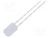 Dioda LED, 5mm, alb cald, 750...1120mcd, 30mA, 2,9...3,4V, OPTOSUPPLY - OSM5DK5GE2B