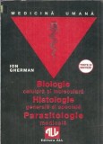 Carte Biologie Histologie Parazitologie - Ion Gherman, Editura All, 1994