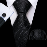 Set cravata + batista + butoni - matase 100% - model 480