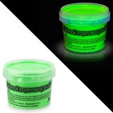 Vopsea glow in the dark fosforescenta care lumineaza verde - 100 g