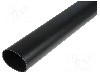 Tub termocontractant, 88.9mm, 1.22m, neagra, HELLERMANNTYTON - 321-30500