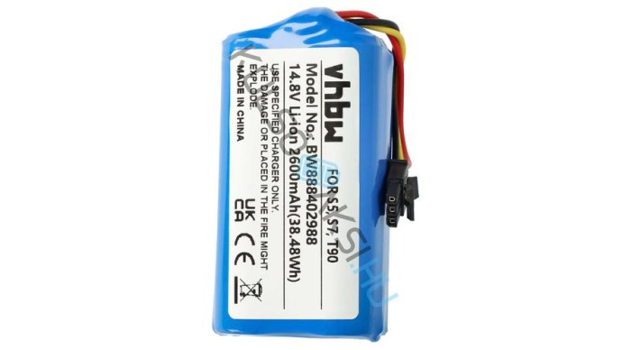Baterie de &icirc;nlocuire Qihoo INR18650 M264S1P, LR-PAS0638W-EU, 2ASP4-S5 - 2600mAh, 14.8V, Li-Ion
