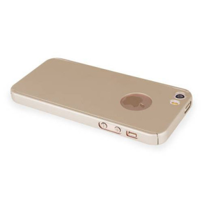 Husa Fullbody MyStyle Gold pentru Apple iPhone 5 / Apple iPhone 5S/ Apple iPhone 5SE acoperire completa 360 grade folie de protectie gratis foto