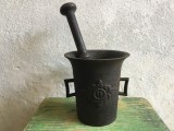 Mojar din fonta realizat in a doua jumatate a secolului XIX la Anina in perioada Austro-Ungara / Banat !