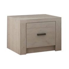 Noptiera cu sertar din mdf maro frasin Infinity 45x42x55 cm