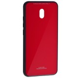 Husa XIAOMI Redmi 8A - Glass (Rosu)