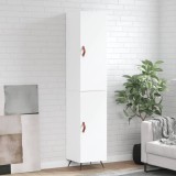 vidaXL Dulap &icirc;nalt, alb, 34,5x34x180 cm, lemn prelucrat
