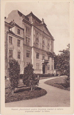 CP SIBIU Muzeul Asociatiunii pentru literatura romana si cultura ND(1917) foto