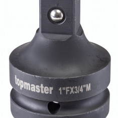 Adaptor tubulara de impact 3/4 F x 1/2 M, Topmaster 330646