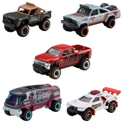 SET 5 MASINI HOT WHEELS MUD STUDS foto