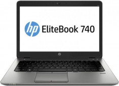 Laptop HP EliteBook 740 G2, Intel Core i5 Gen 5 5200U 2.2 Ghz, 4 GB DDR3, 128 GB SSD NOU, Wi-Fi, 3G, Bluetooth, Webcam, Display 14inch 1366 by 768, foto