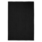 Prosop Bucătărie, Negru, Bumbac, 60x40cm, Tip Waffle, GSM 400, Oem