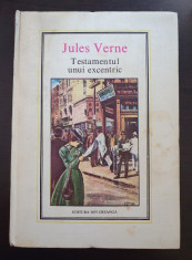TESTAMENTUL UNUI EXCENTRIC - Jules Verne foto
