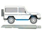 Prag MERCEDES Clasa G (W460) 05.1979-08.1989; Clasa G (W461) 09.1989-09.2018 doar pt. modele cu 3 usi, partea dreapta, otel galvanizat, Rapid