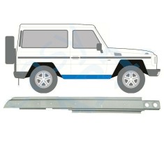 Prag Mercedes Clasa G (W460) 05.1979-08.1989; Clasa G (W461) 09.1989-09.2018 doar pt. modele cu 3 usi, partea dreapta, otel galvanizat