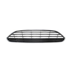Grila radiator Ford Fiesta (JA8), 01.2013-12.2017, cu ornament cromat, crom/negru, 32B105