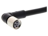 Cablu OMRON pentru senzori M8 3 pini 2m unghiat PVC