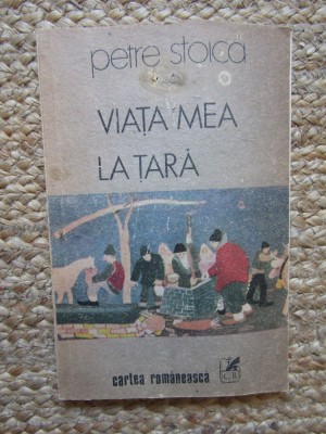 PETRE STOICA - VIATA MEA LA TARA (JURNAL, 1976-1977) [Ed. 1988] foto