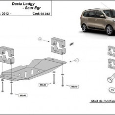 Scut metalic pentru EGR Dacia Lodgy Stop&amp;Go 2012-prezent