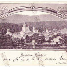 2040 - NEAMT, ETHNIC, Monastery, Litho, Romania - old postcard - used - 1903