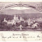 2040 - NEAMT, ETHNIC, Monastery, Litho, Romania - old postcard - used - 1903