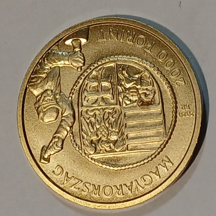 Moneda comemorativa 2000 forinti Ungaria 2020