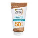 Crema protectoare cu efect anti-imbatranire Super UV SPF50 Ambre Solaire, 50ml, Garnier