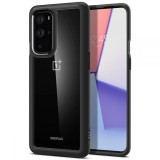 Husa Plastic - TPU Spigen ULTRA HYBRID pentru OnePlus 9 Pro, Neagra ACS02682