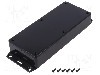 Carcasa ABS, 71mmx165mmx30mm, IP54, HAMMOND - 1591HF2BK