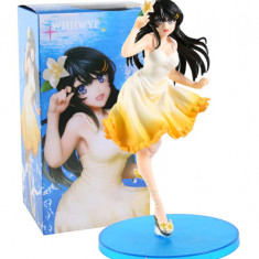 Figurina Rascal Does Not Dream Bunny Girl Sakurajima Mai 20 cm yellow