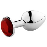 Secretplay Toys-Plug Anal Roșu M-Metal