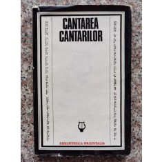 Cantarea Cantarilor - Studiu Introductiv De Zoe Dumitrescu-busulenga , C18