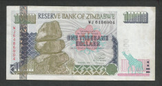 ZIMBABWE 1000 1.000 DOLARI DOLLARS 2003 [2] P-12 , XF foto