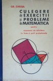 Culegere de exercitii si probleme de matematica Gr. Gheba