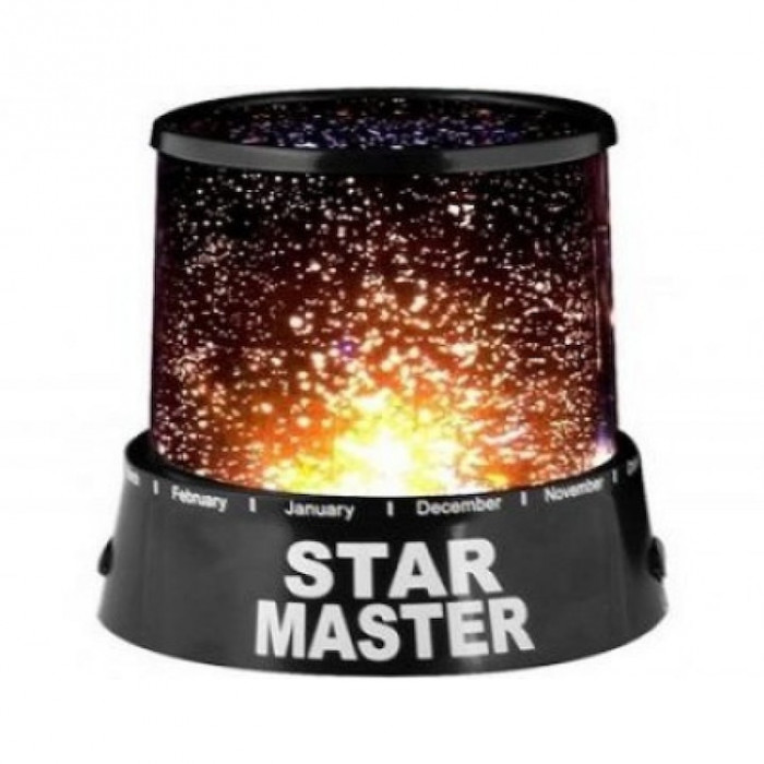 Set de 2 bucati Lampa proiector de stele, Star Master